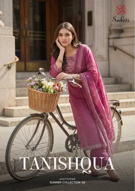 Tanishqua By Sudriti Pure Cotton Printed Bulk Dress Material Orders In India
